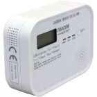 Szénmonoxid érzékelő vészjelző készülék LCD kijelzővel - CO detektor (KATVÉD pozitív listás) 