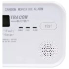 Szénmonoxid érzékelő vészjelző készülék LCD kijelzővel - CO detektor (KATVÉD pozitív listás) 