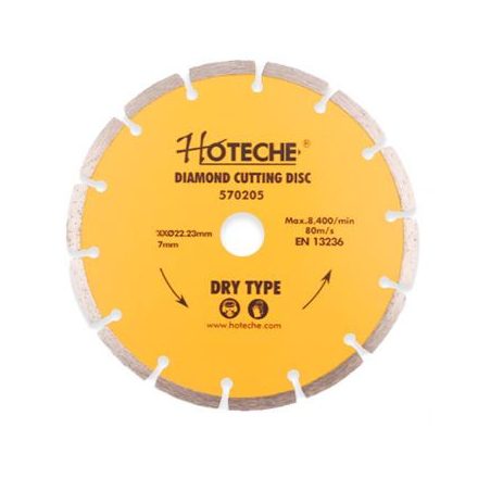 Hoteche gyémánt vágókorong 125 mm szegmentált