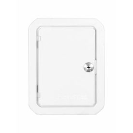 szigetelt kéményajtó fehér 140 x 210 mm