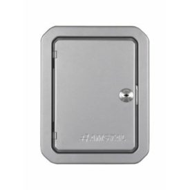 szigetelt kéményajtó ezüst 140 x 210 mm