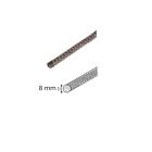 Hőálló kerámiaszálas tömítő zsinór-8 mm