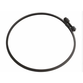 füstcső könyök bilincs 130 mm acél