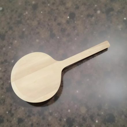 Fa kerek pizzalapát – 30,5×66 cm